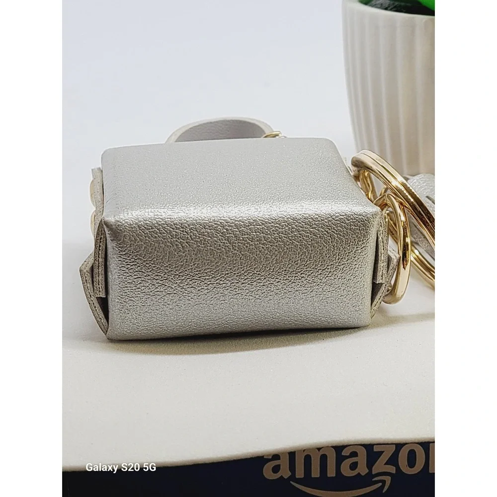 Cute Owl Coin Purse Keychain Tassel Mini Bag Charm Silver NEW‎ Women's Home